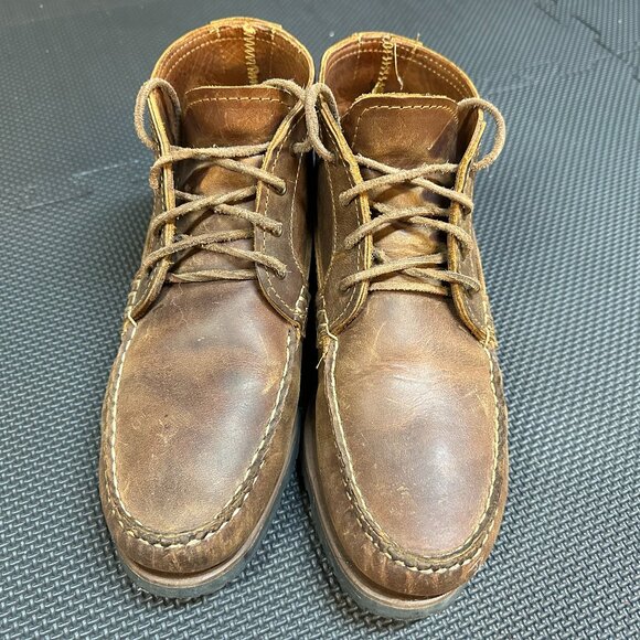 Quoddy authentic‎ brown leather ankle Amazonas moccasin boots 9 amazonas boots products for sale | eBay main image 3